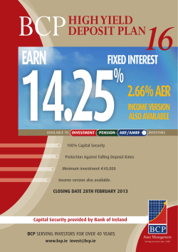 2.66%AER - Adelphi Financial Brokers