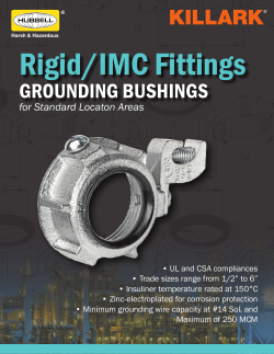 grounding bushings
