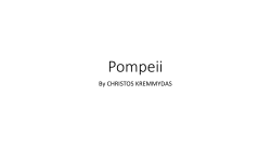Pompeii by Christos Kremmydas
