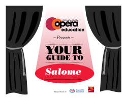 Salome - Edmonton Opera