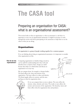 The CASA tool - TILZ