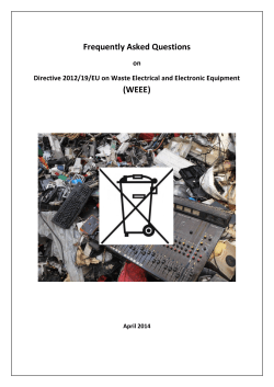 Frequently Asked Questions (WEEE)