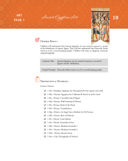 Ancient Egyptian Art - Latter