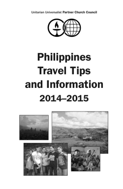 Philippines Travel Tips and Information