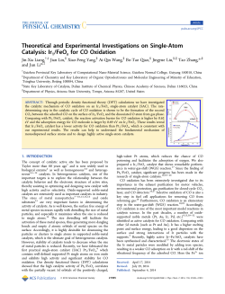 Theoretical and Experimental Investigations on Single