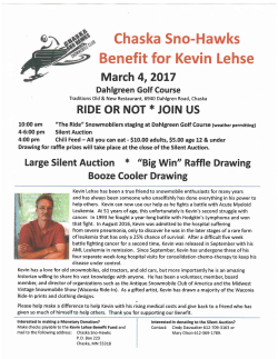 Kevin Lehse Benefit - French Lake Auto Parts