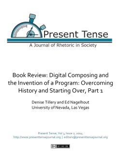 Article PDF - Present Tense A Journal of Rhetoric in Society