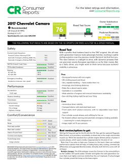 2017 Chevrolet Camaro - Graff Chevrolet Okemos