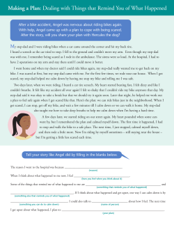 Dealing with Things that Remind You of What Happened