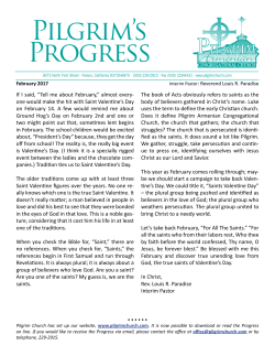 Newsletter - Pilgrim Armenian Congregational