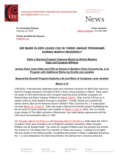 sir mark elder leads cso in three unique programs during march
