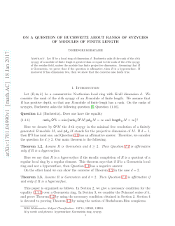 On a question of Buchweitz about ranks of syzygies of modules of