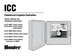 Commercial Irrigation Controllers