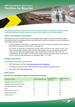 iRAP Road Attribute Risk Factors