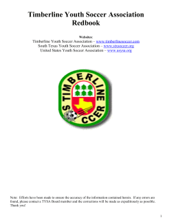 TYSA Redbook (updated Feb - 2017)