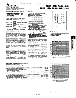 CD40161BF3A Datasheet From IC-ON