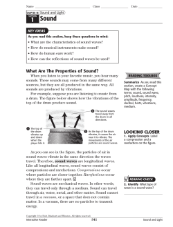 Sound - Lower Cape May Regional School District