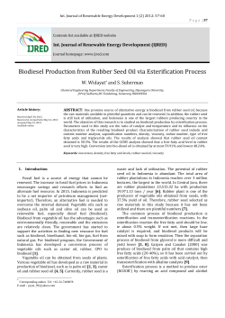 International Journal of Renewable energy Development