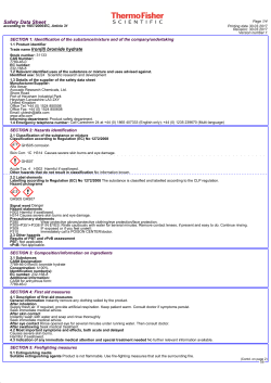Safety Data Sheet