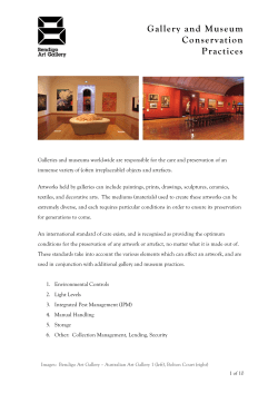 Gallery Museum Conservation