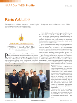 Read More - Paris Art Label