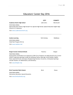 Educators` Career Day 2016