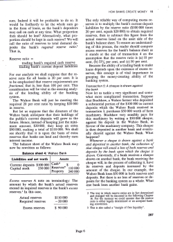 Actual reserves $110 000