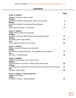 Music, Grades 10-12 - www.edu.gov.on.ca.