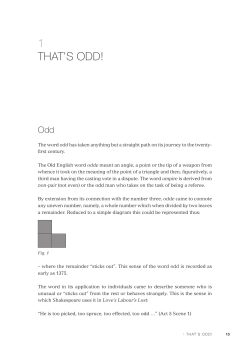 Odd Words, Even Numbers#8