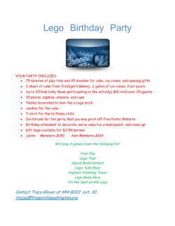 Lego Birthday Party - Five Points Washington