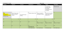 Preparatory planner term 2 2016