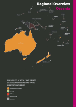 a more detailed report on harm reduction in Oceania