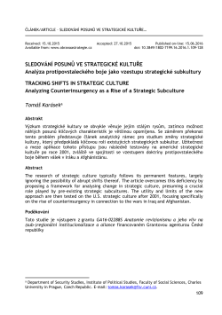 109-128 Tracking Change in Strategic Culture