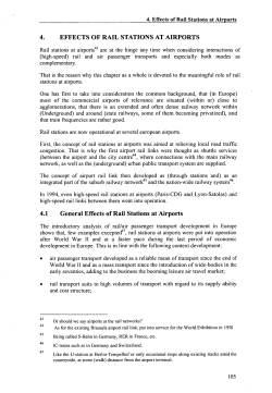 4 Effects of Rail Stations at Airports