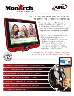 AML Monarch Data Sheet