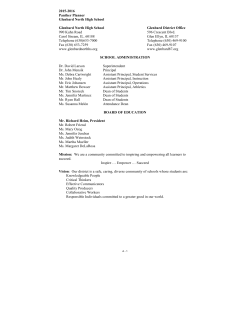 Student Handbook - Glenbard North High School