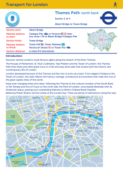 Thames Path - Transport for London