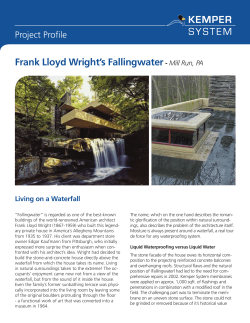 Frank Lloyd Wright`s Fallingwater- Mill Run, PA