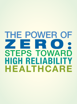 Steps Toward High Reliability