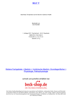 98,6&deg; F - ReadingSample - Beck-Shop