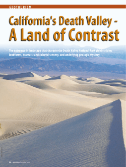 California`s Death Valley -