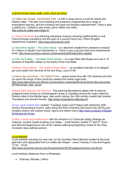 this pdf - La Roseraie, Romagne