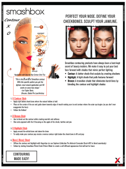 perfect your nose. define your cheekbones