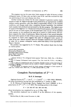 Complete Factorization of 2159