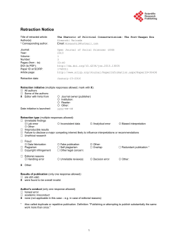 Open Access - Scientific Research Publishing