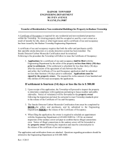 If settlement is fourteen (14) days or less the fee is $ 300.00