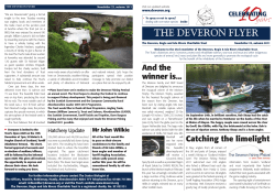 Deveron, Bogie and Isla Rivers Charitable Trust Newsletter