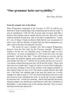 this PDF file - Wittgenstein Repository