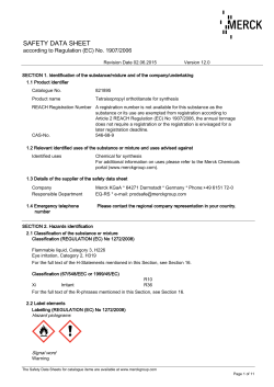 safety data sheet - Merck Performance Materials