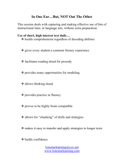 Brain Research - Lone Star Learning